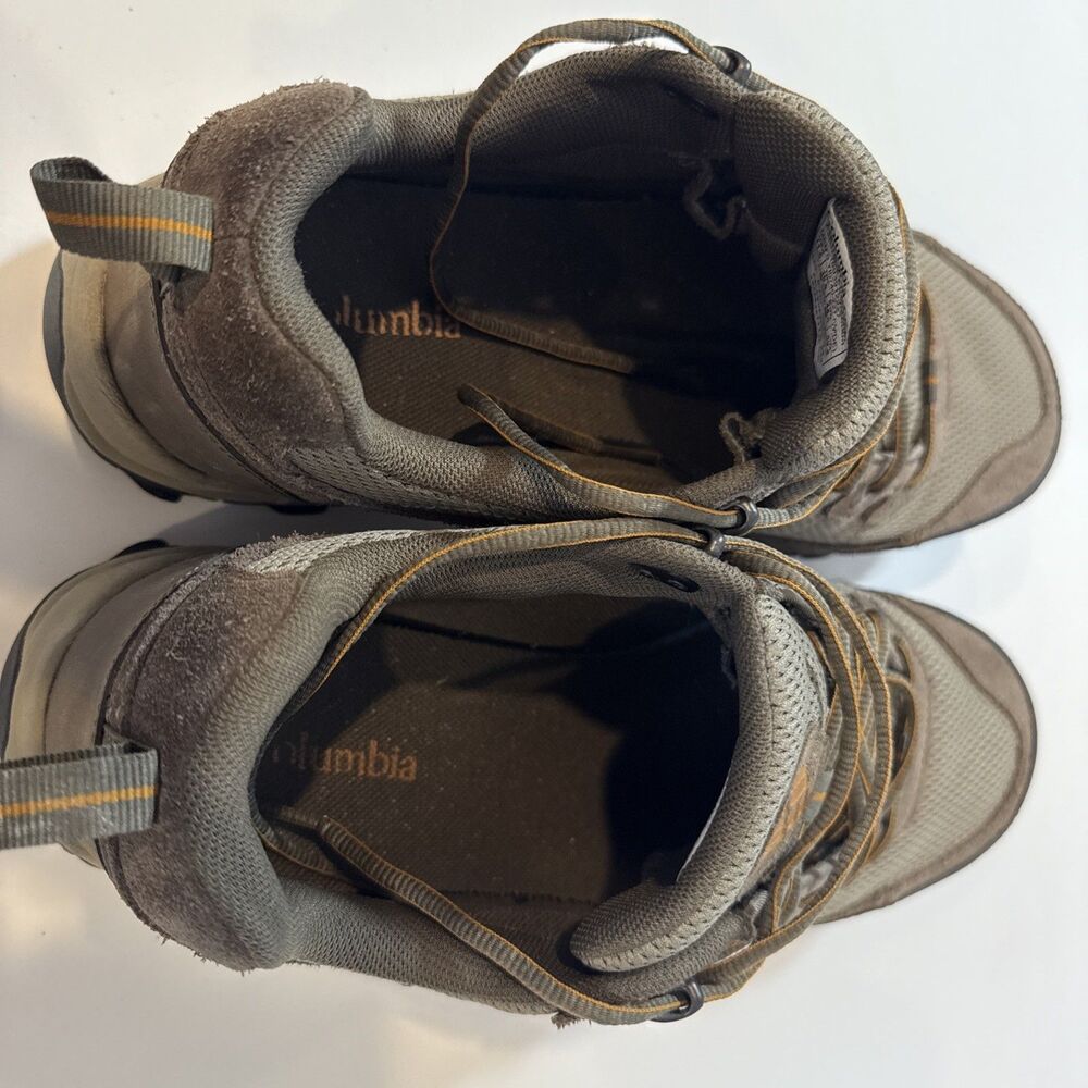 Columbia Mens 11.5 Valley Pointe YI0740-227 Wide Brown Hiking Shoes Sneakers - Picture 8 of 13